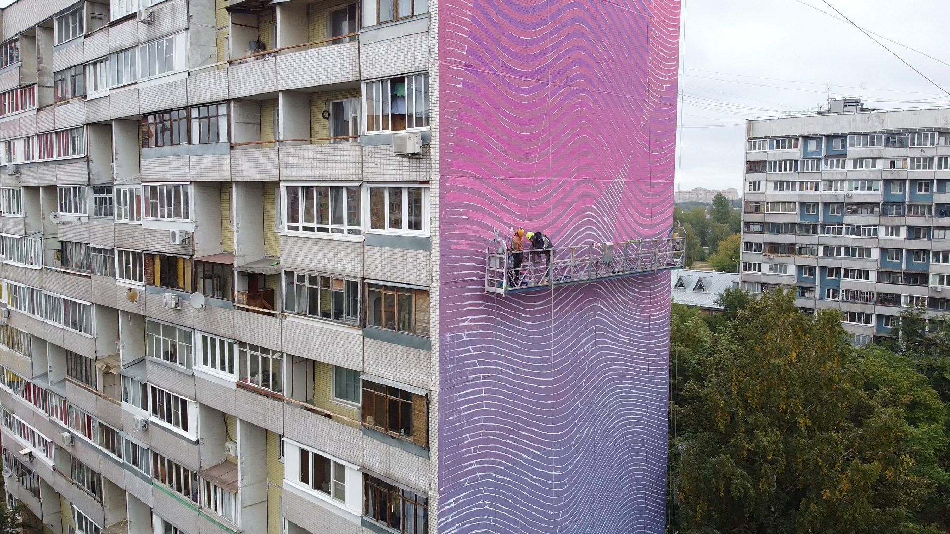 видео с коптера, балашиха,