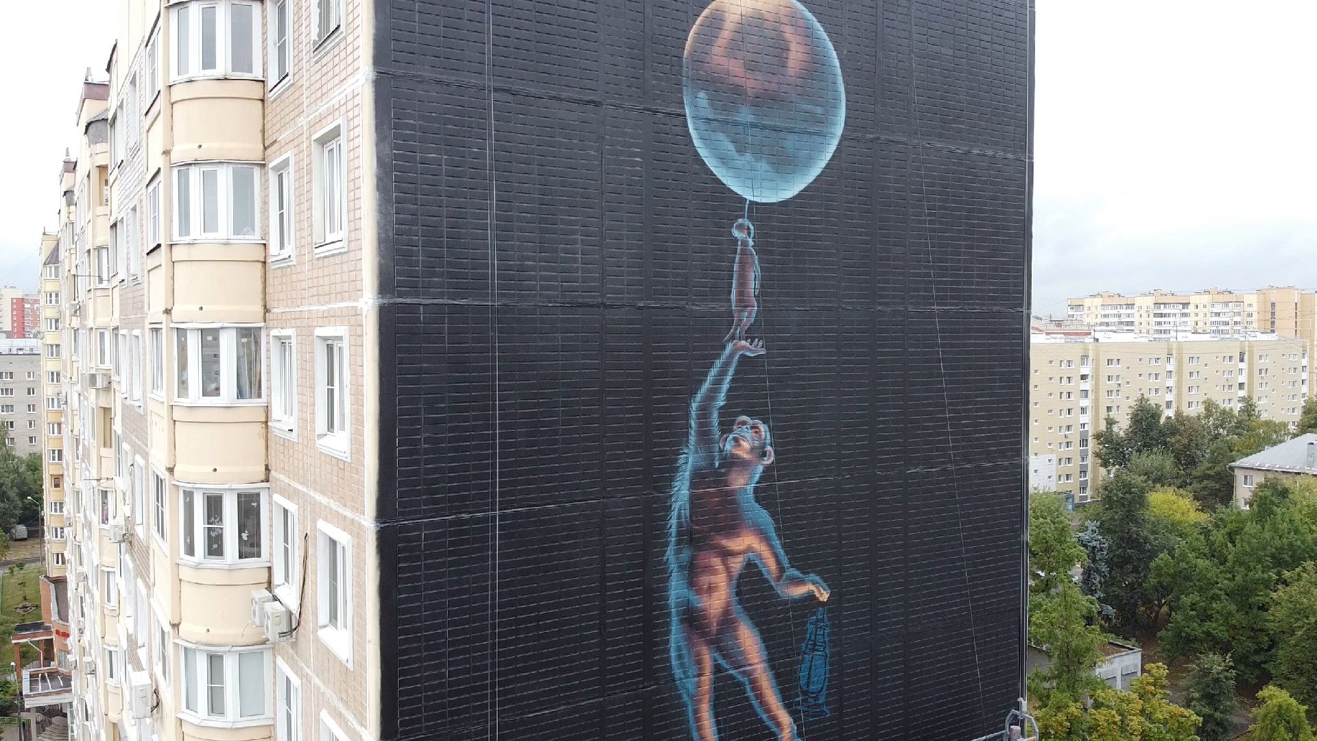 видео с коптера, балашиха,