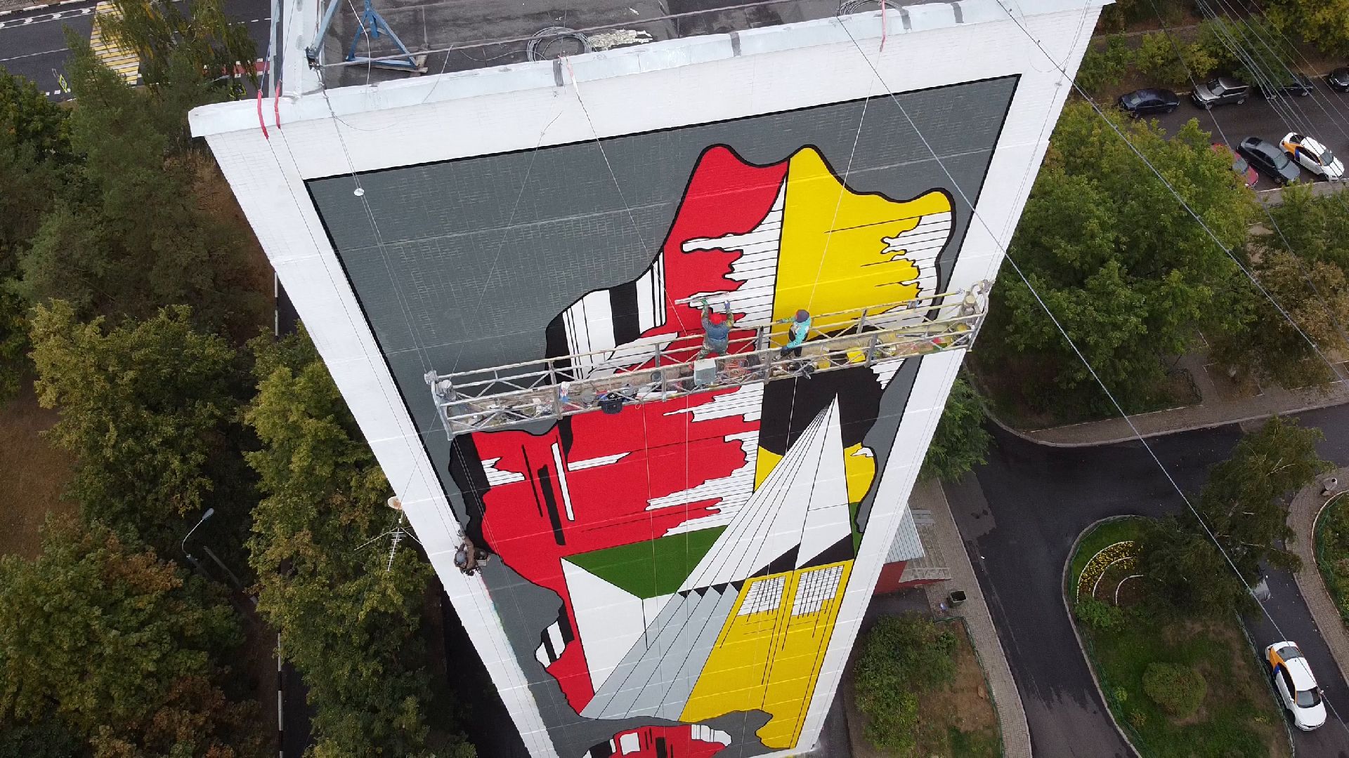 видео с коптера, балашиха,