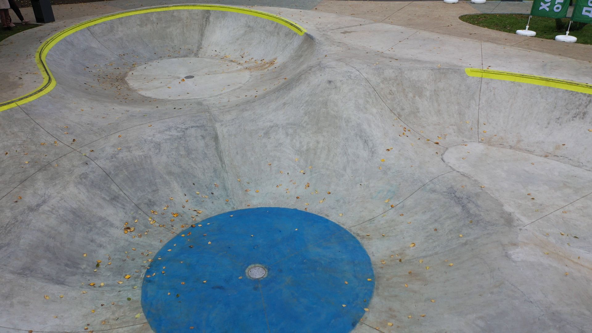 видео с коптера, парк, москворецкий,