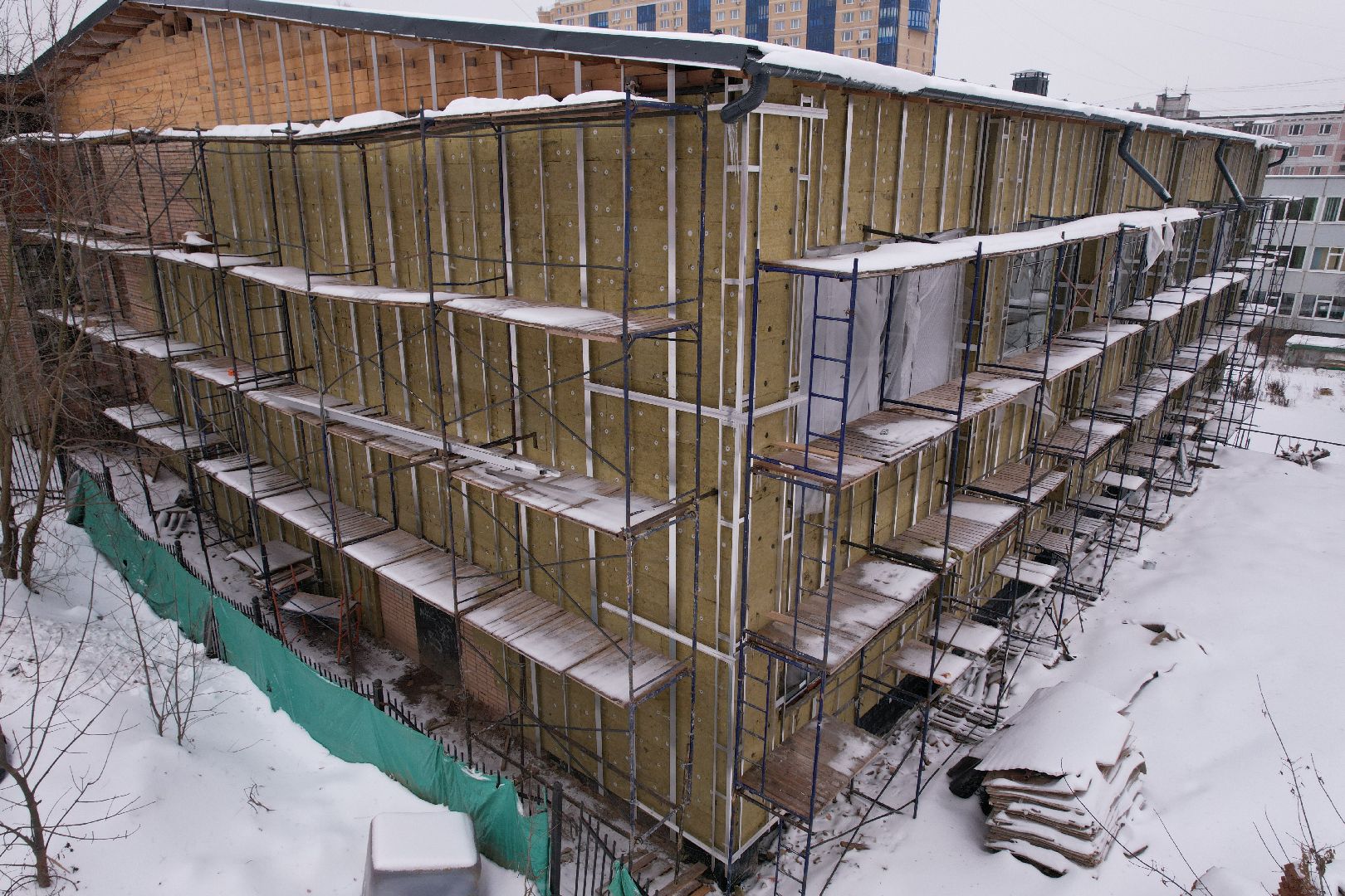 бриз, видео с коптера, бассейн,