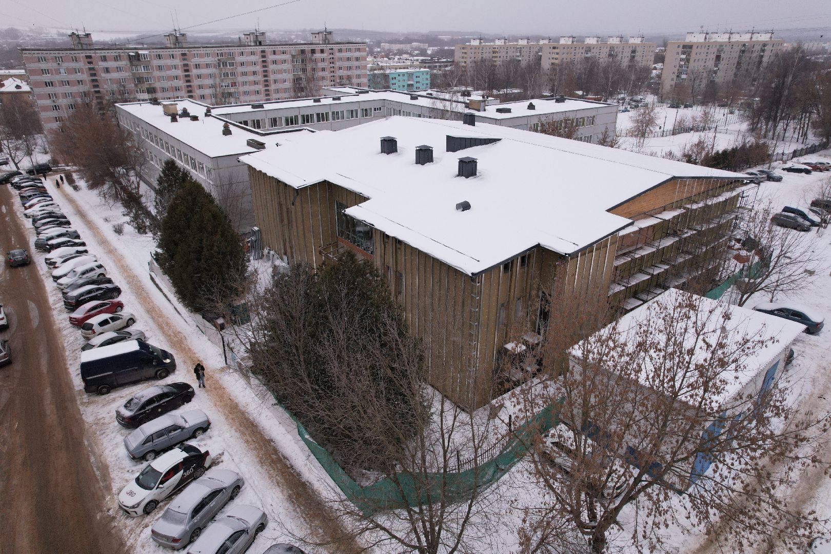 бриз, видео с коптера, бассейн,