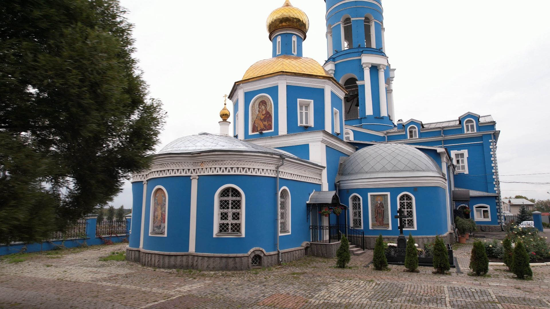 видео с коптера, храм, мытищи,