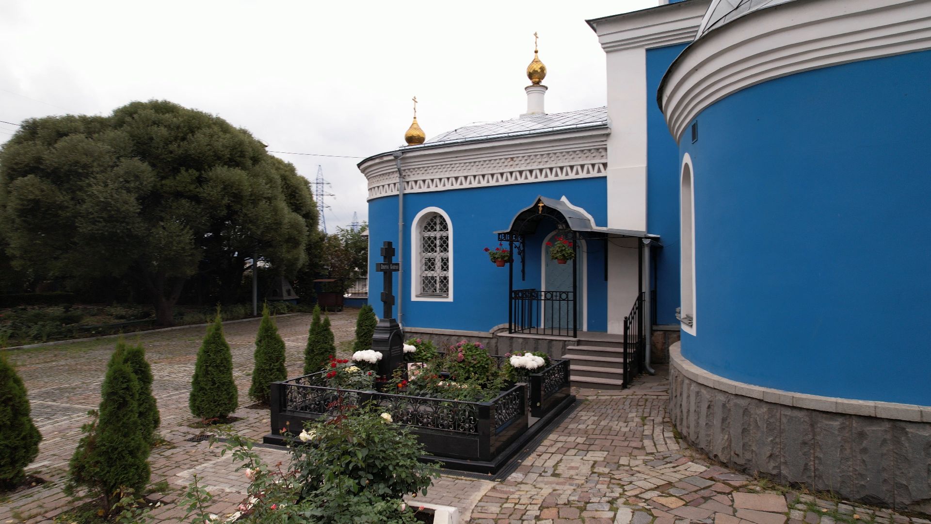 видео с коптера, храм, мытищи,