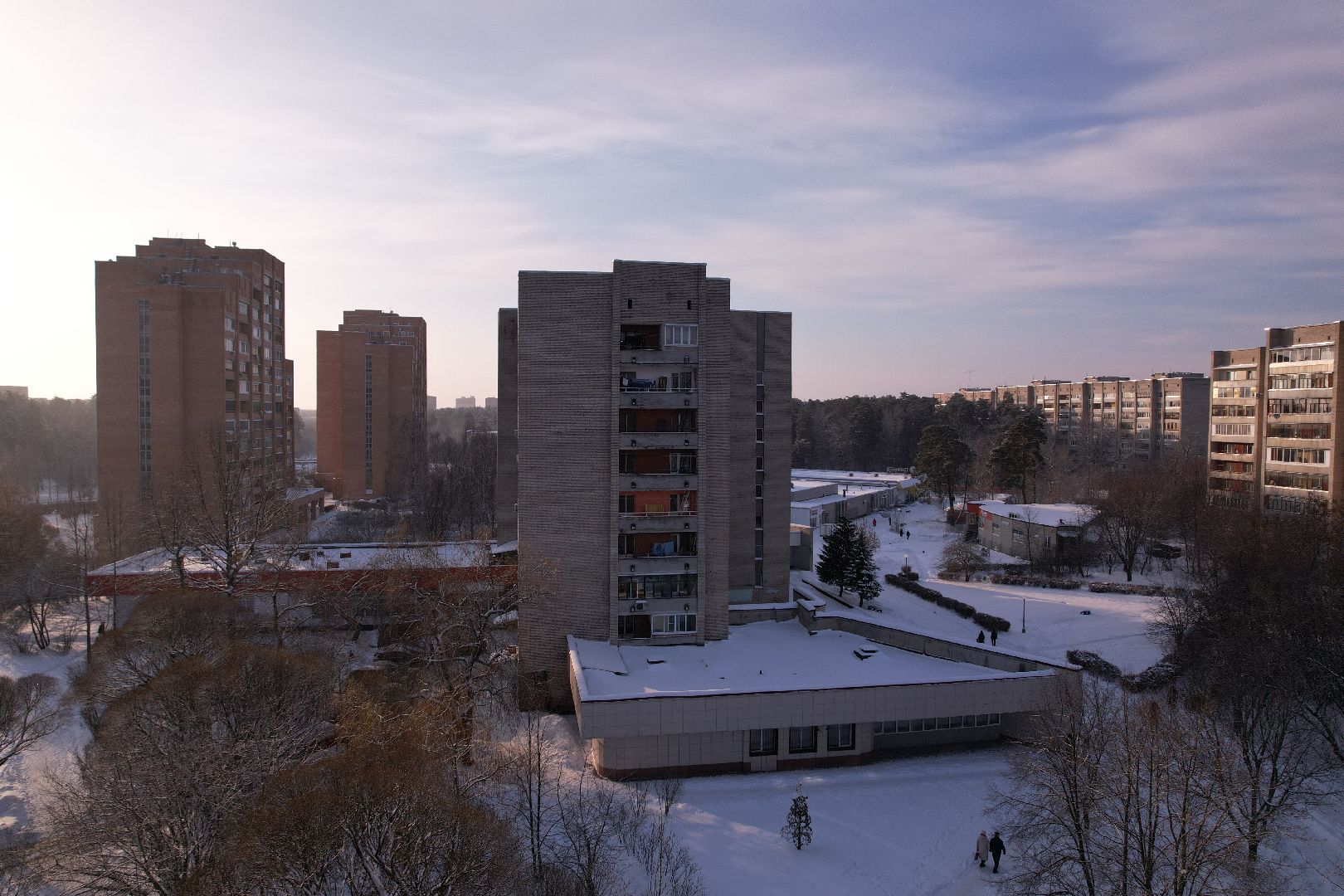 видео с коптера,