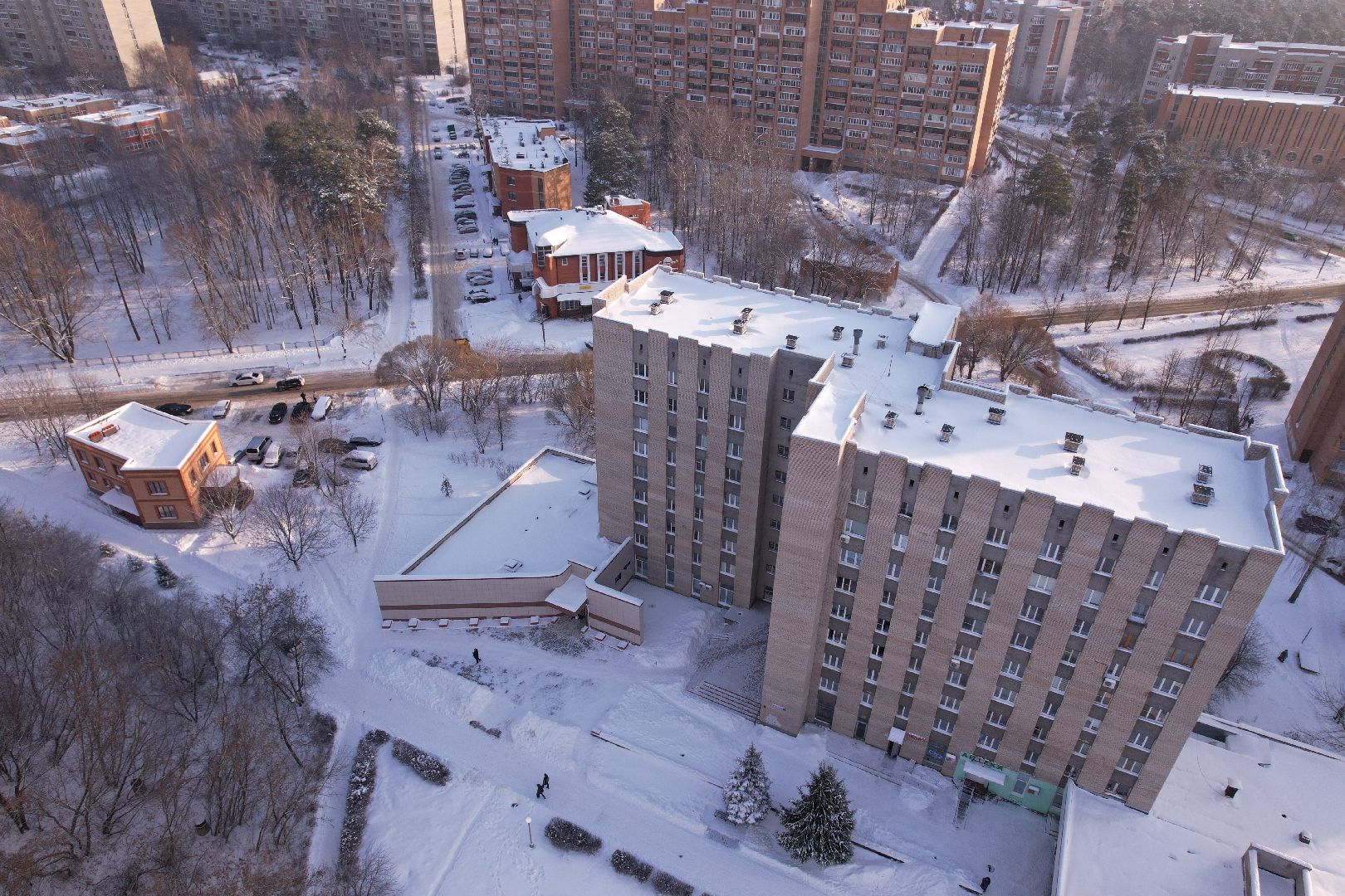 видео с коптера,