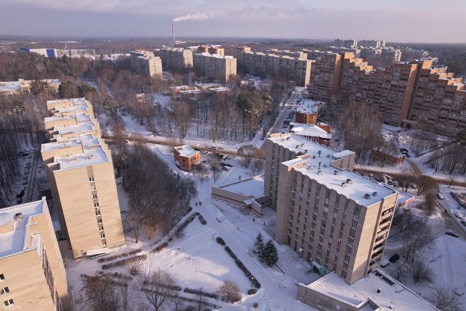 видео с коптера,