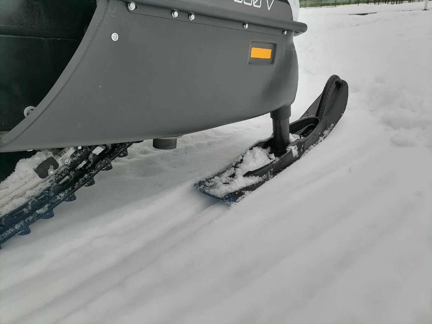 спорт подмосковья, лыжная трасса, снегоход для прокладки лыжной трассы,