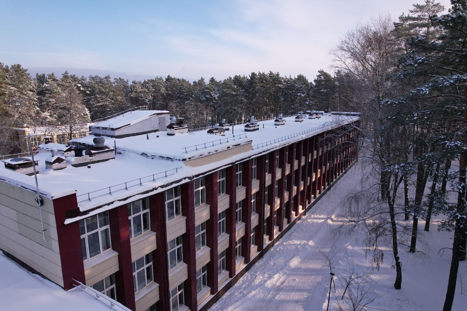 видео с коптера,