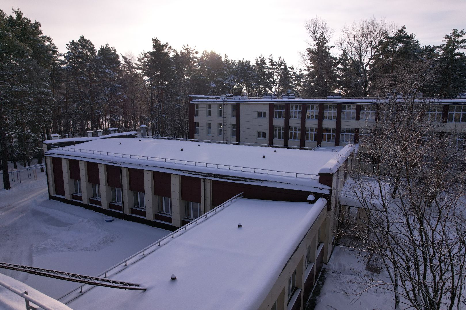 видео с коптера,