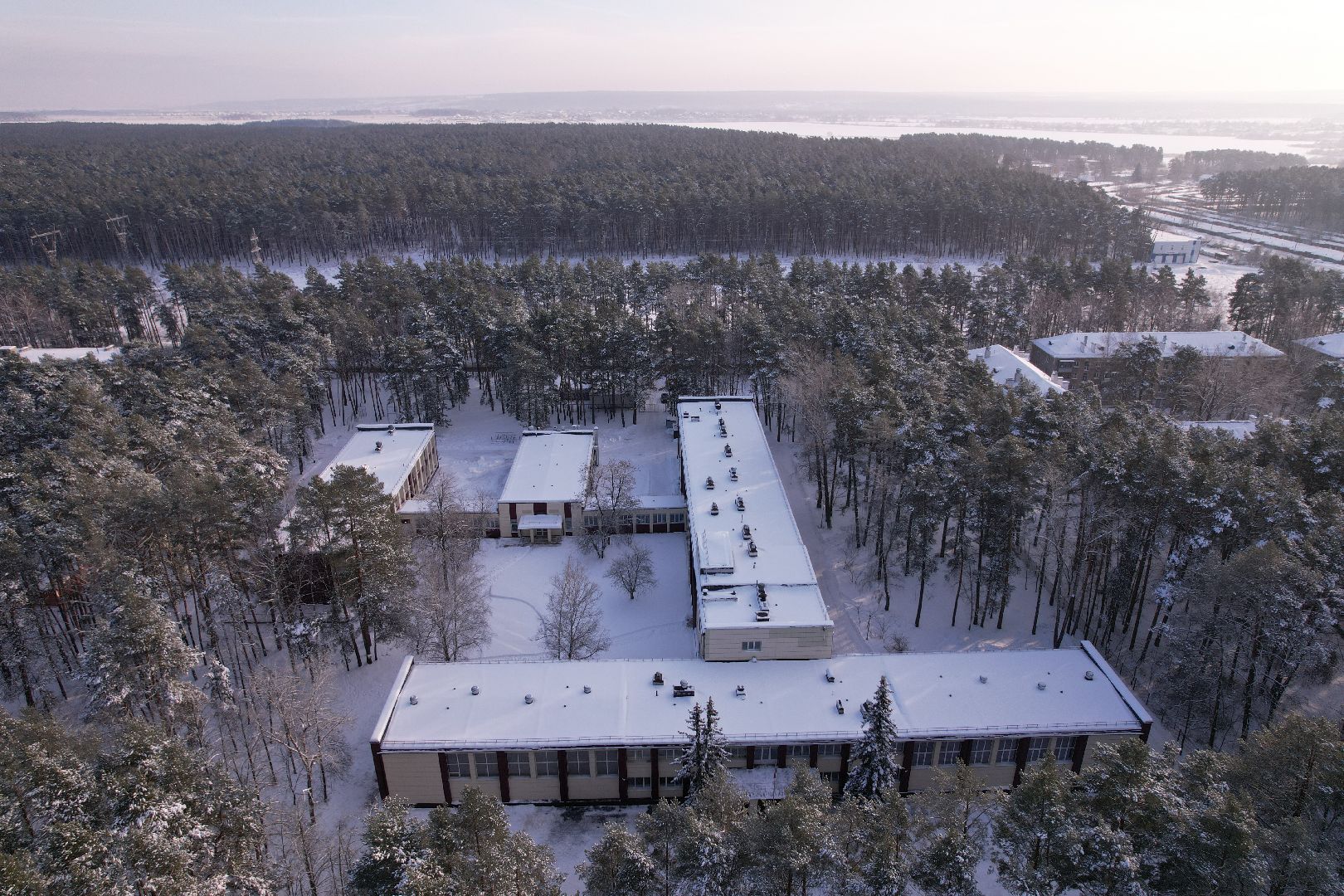 видео с коптера,