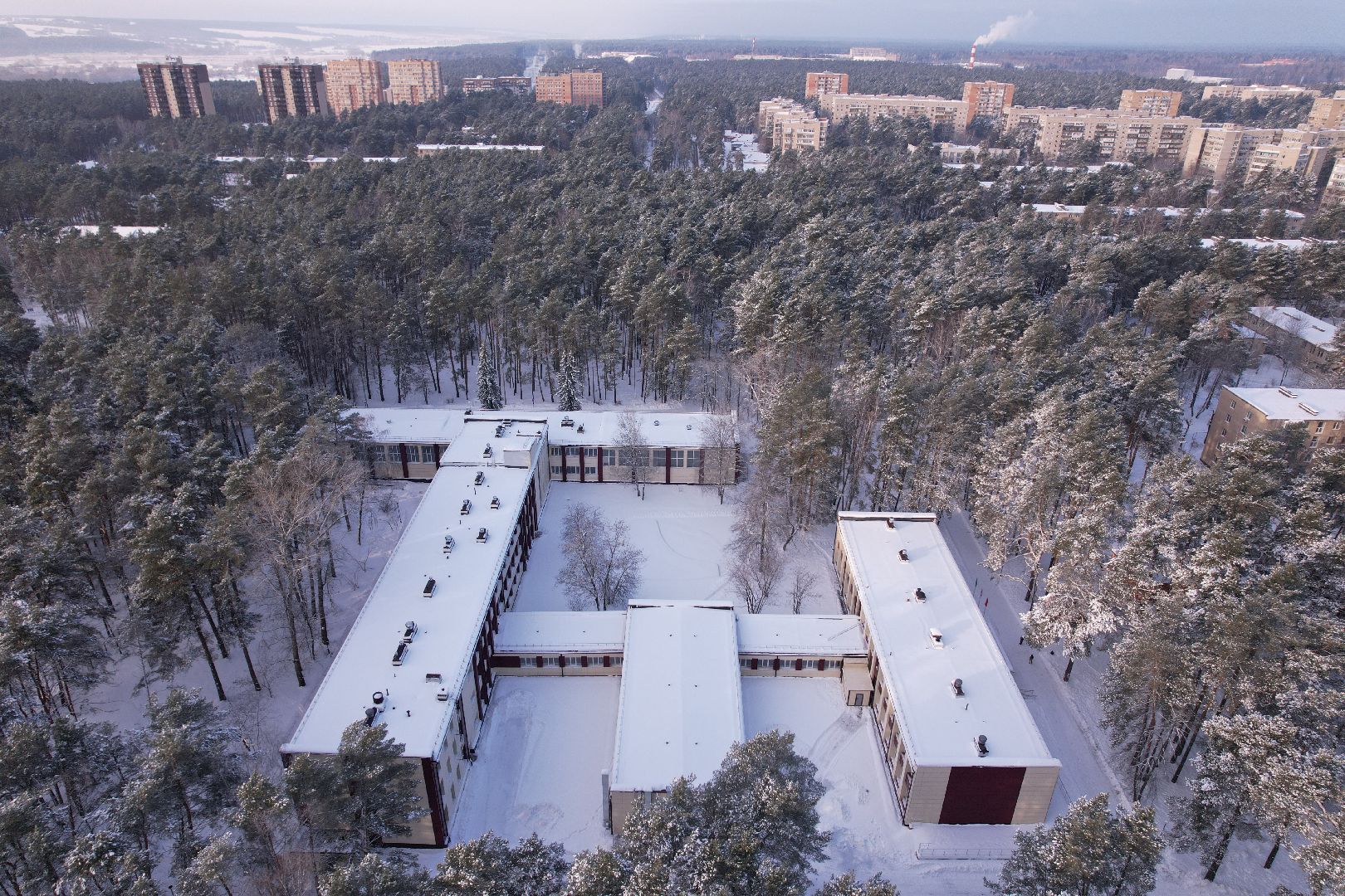 видео с коптера,