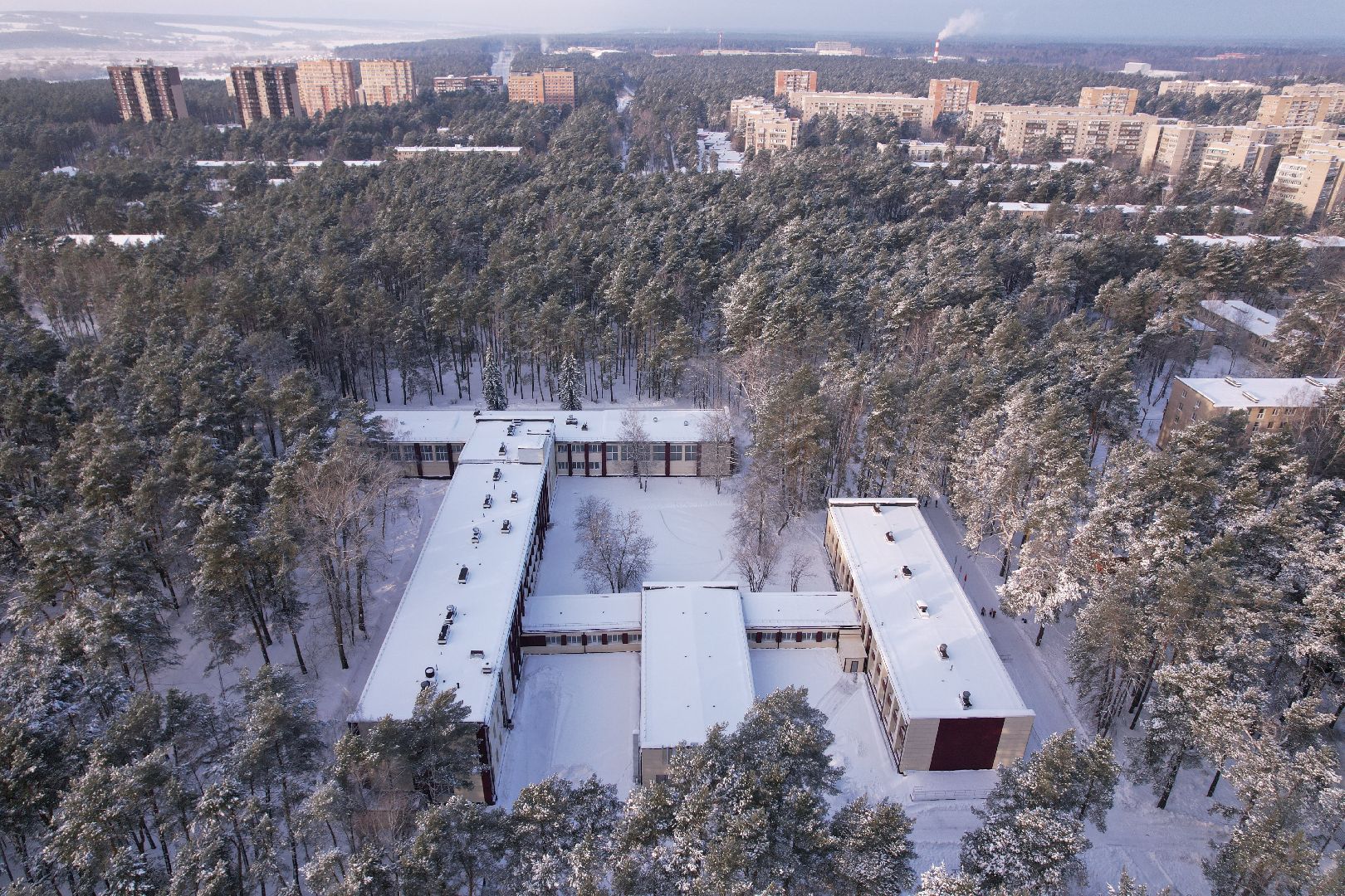 видео с коптера,