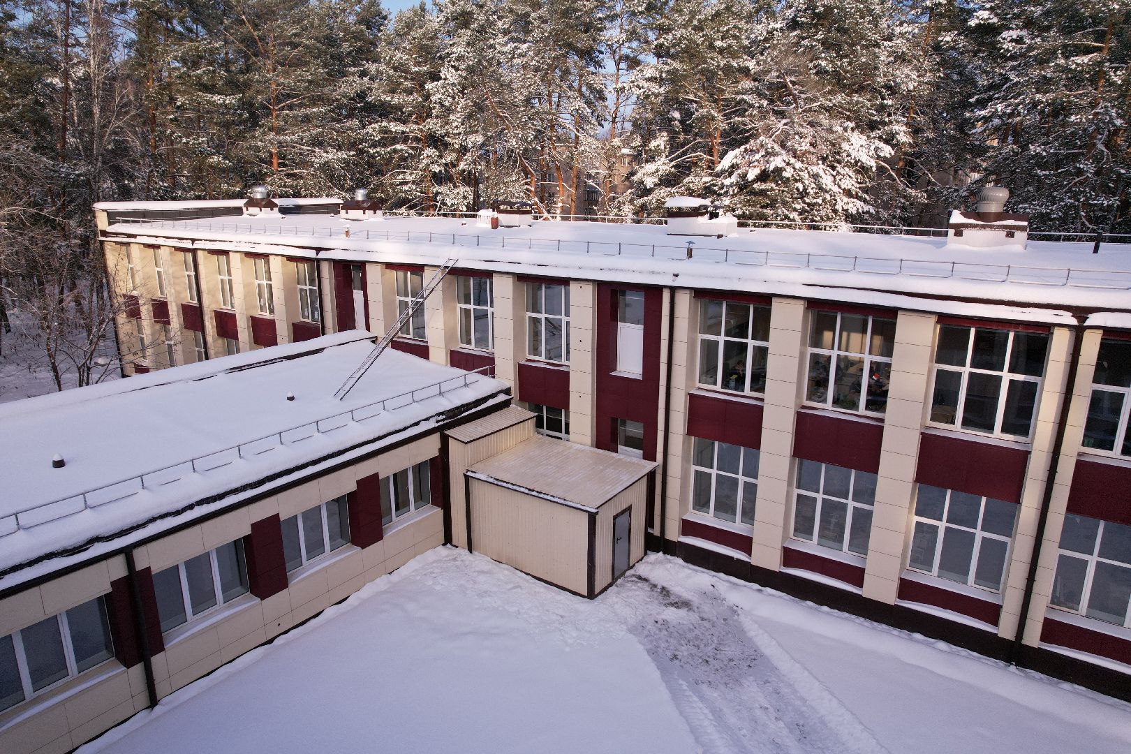 видео с коптера,