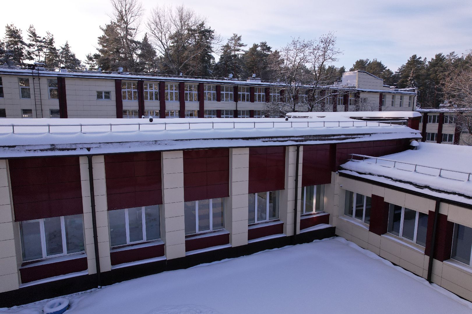 видео с коптера,