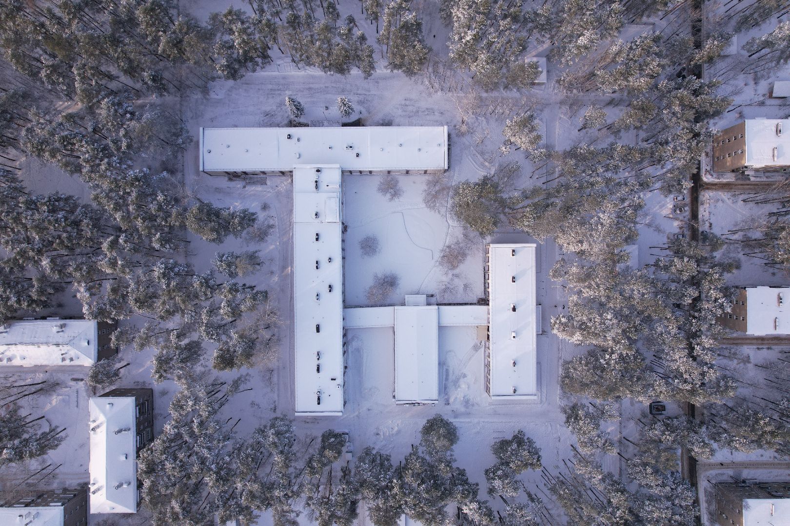 видео с коптера,