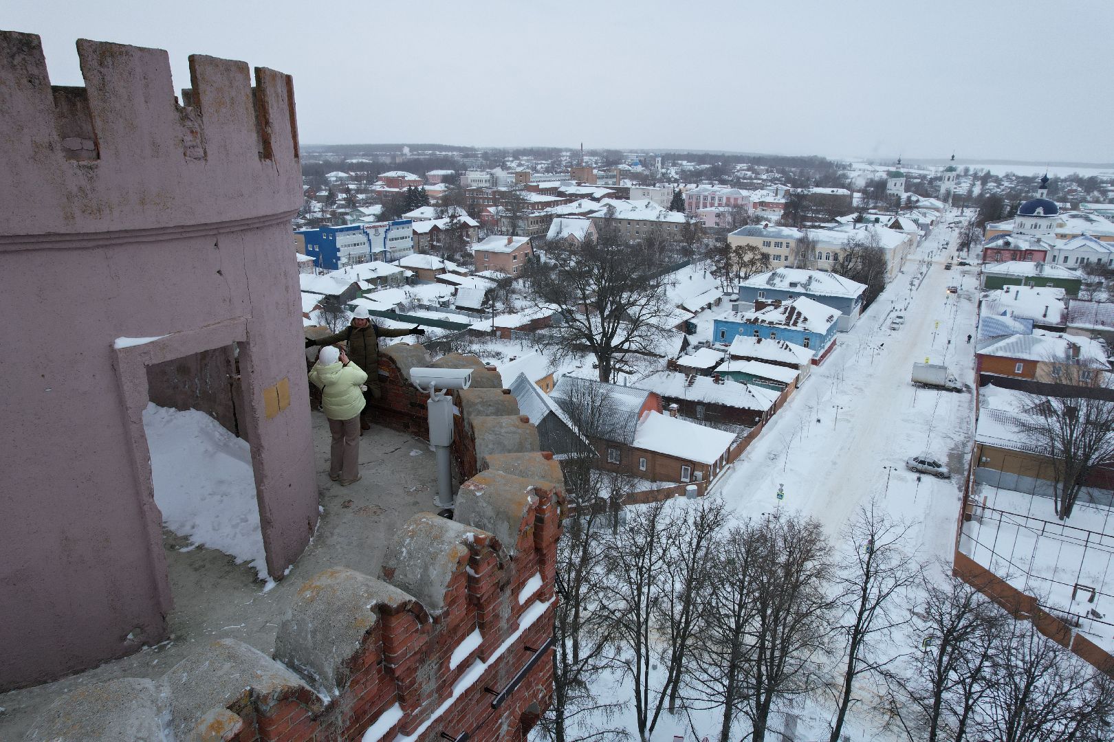 видео с коптера,