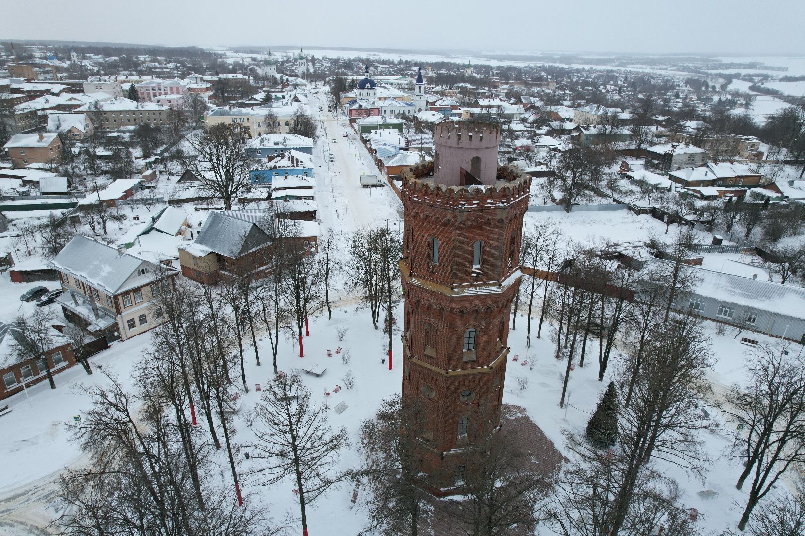 видео с коптера,
