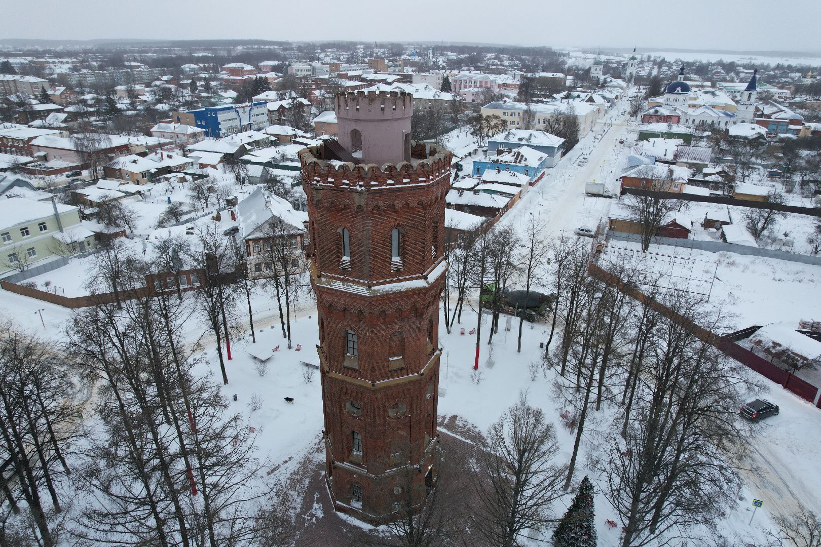 видео с коптера,