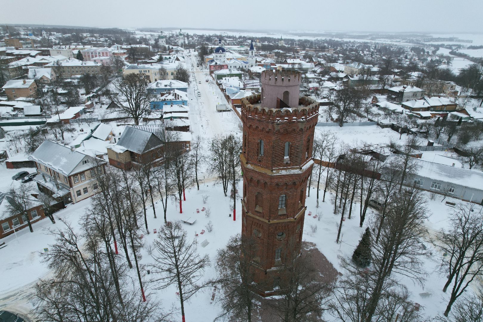 видео с коптера,
