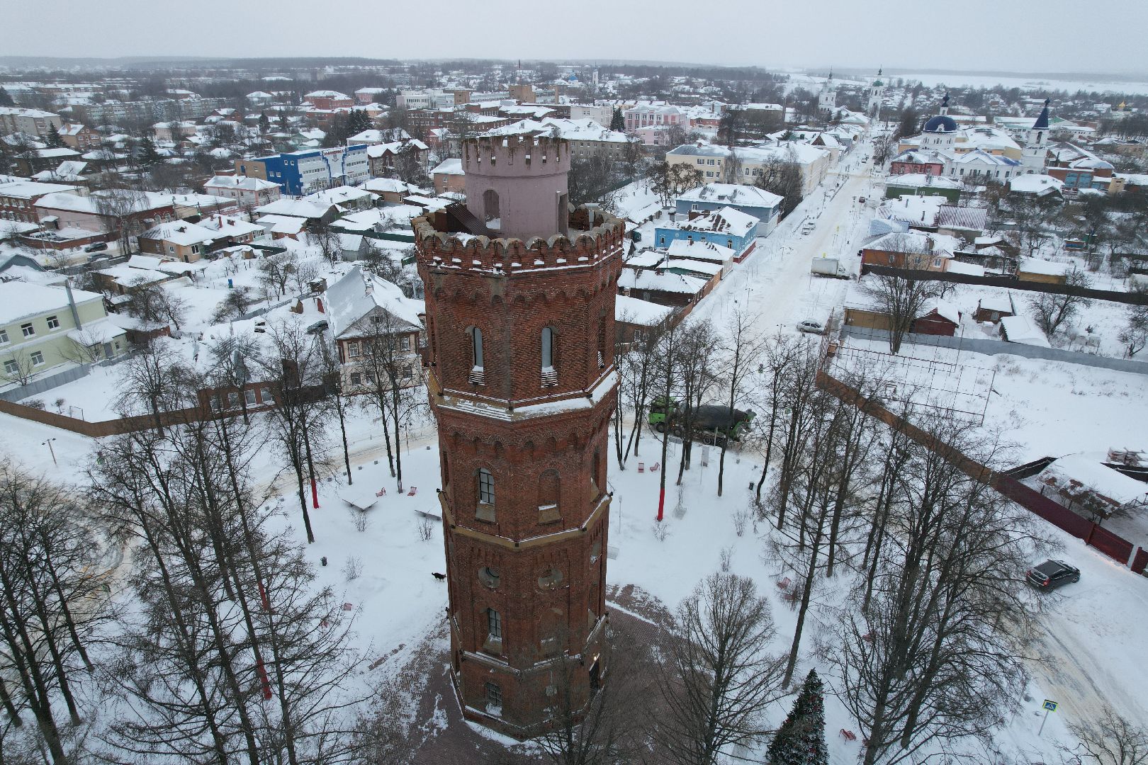 видео с коптера,