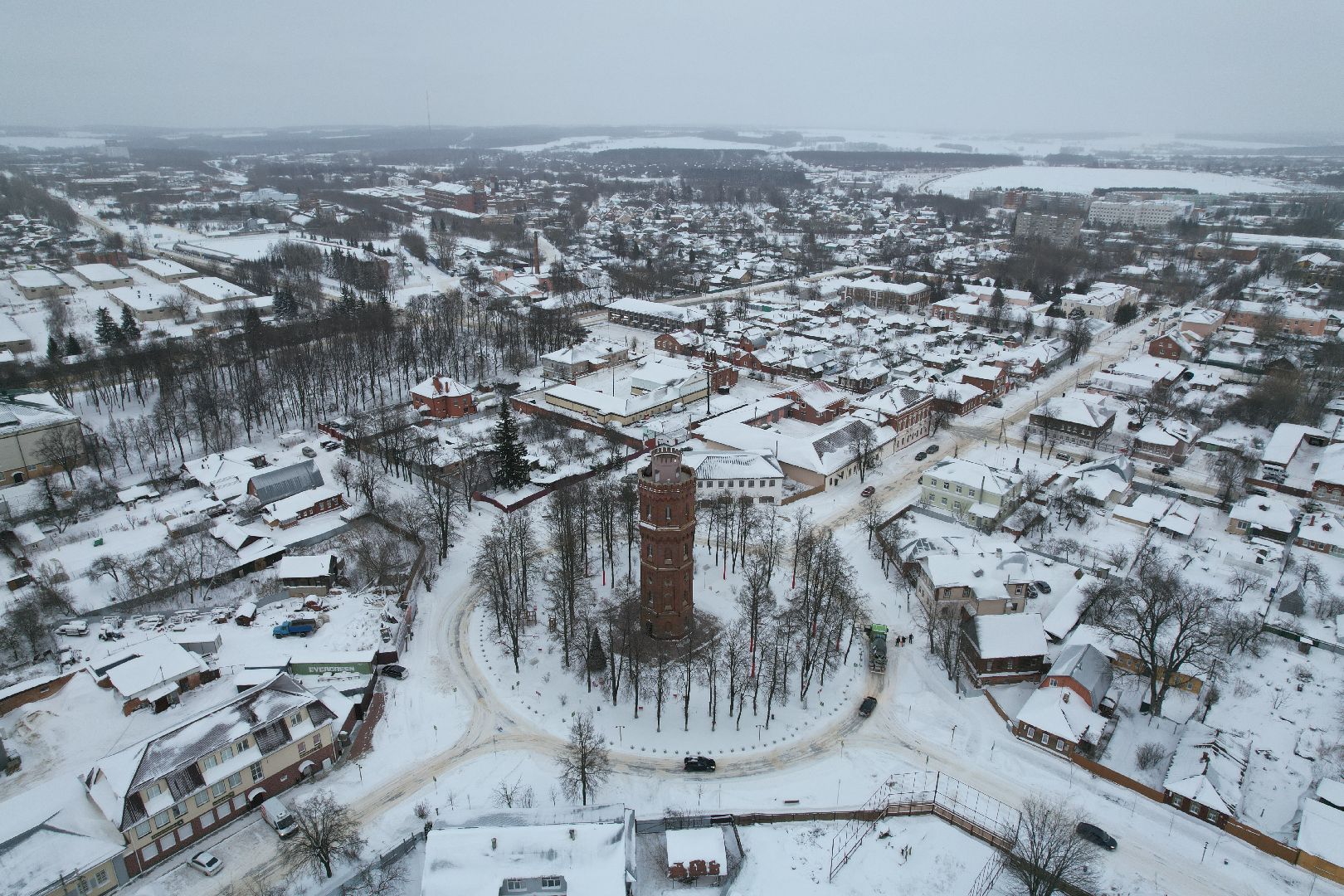 видео с коптера,