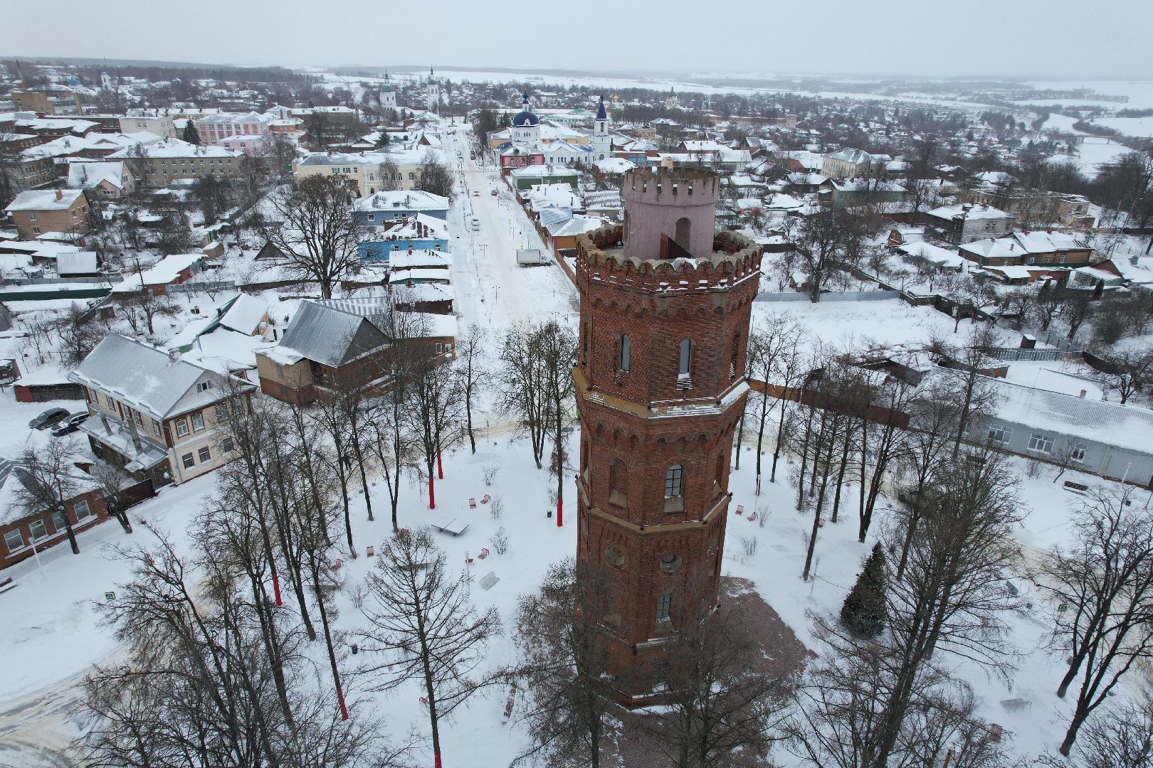 видео с коптера,