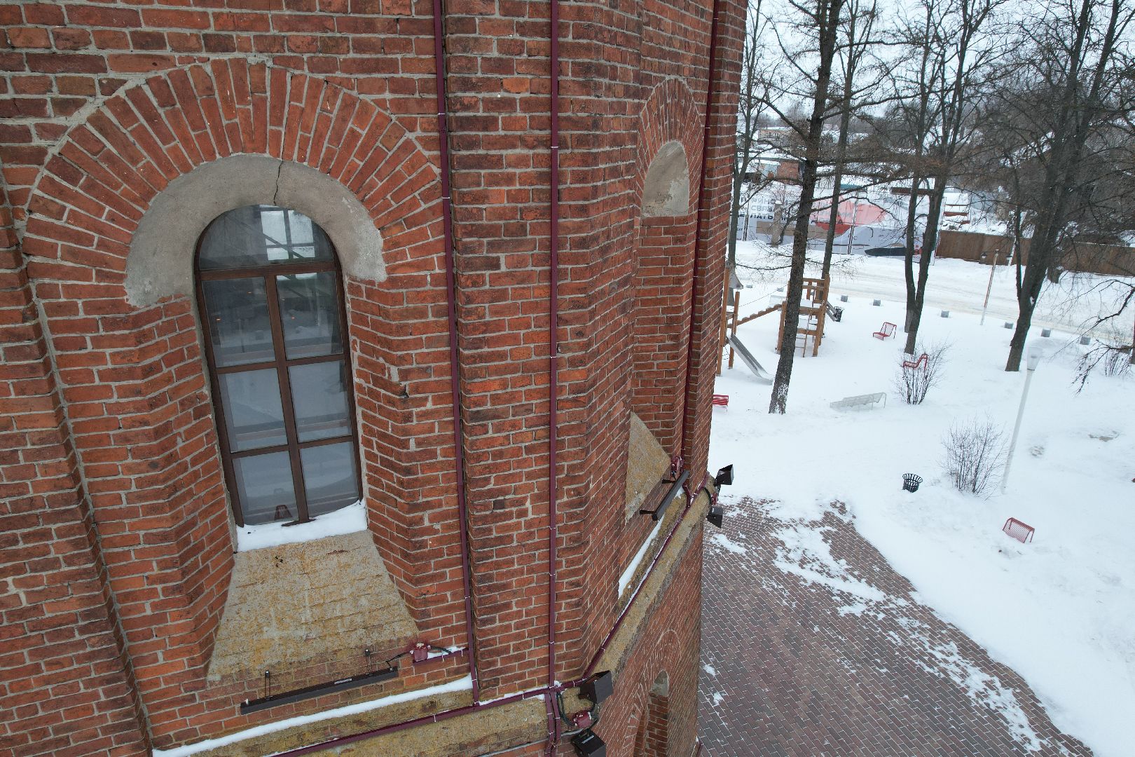 видео с коптера,