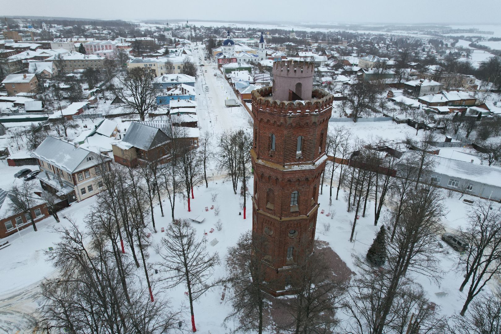 видео с коптера,