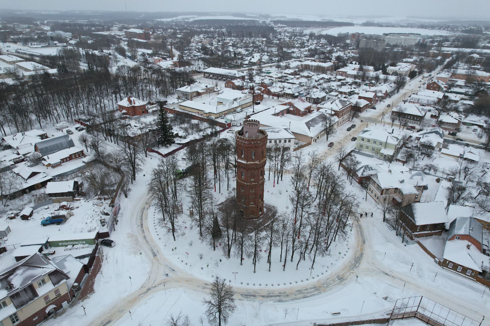 видео с коптера,