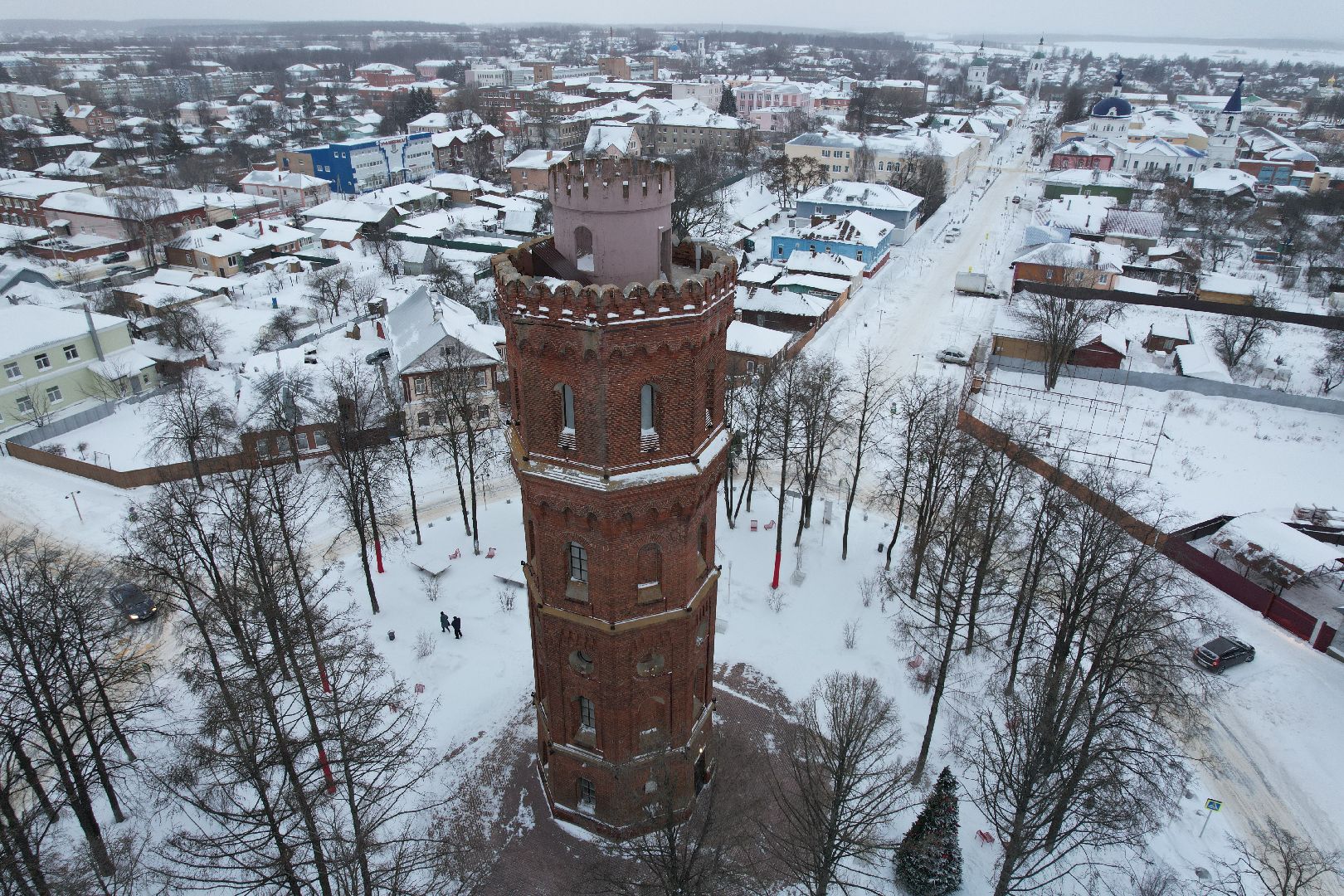 видео с коптера,
