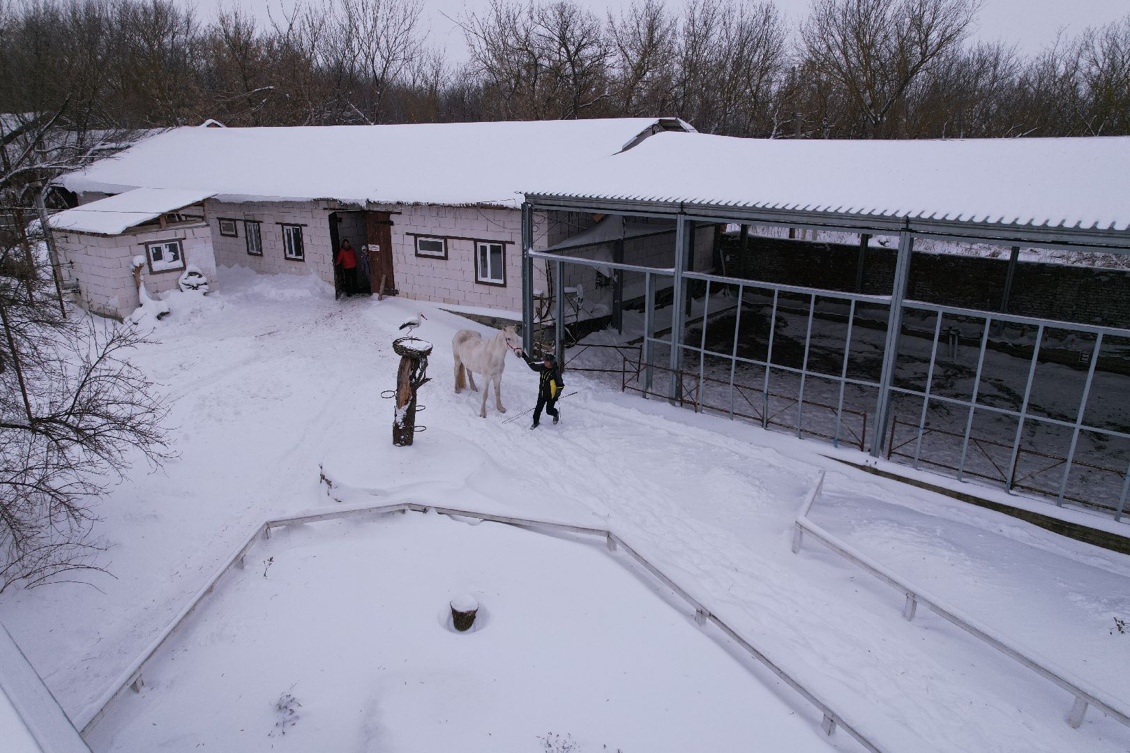 видео с коптера,