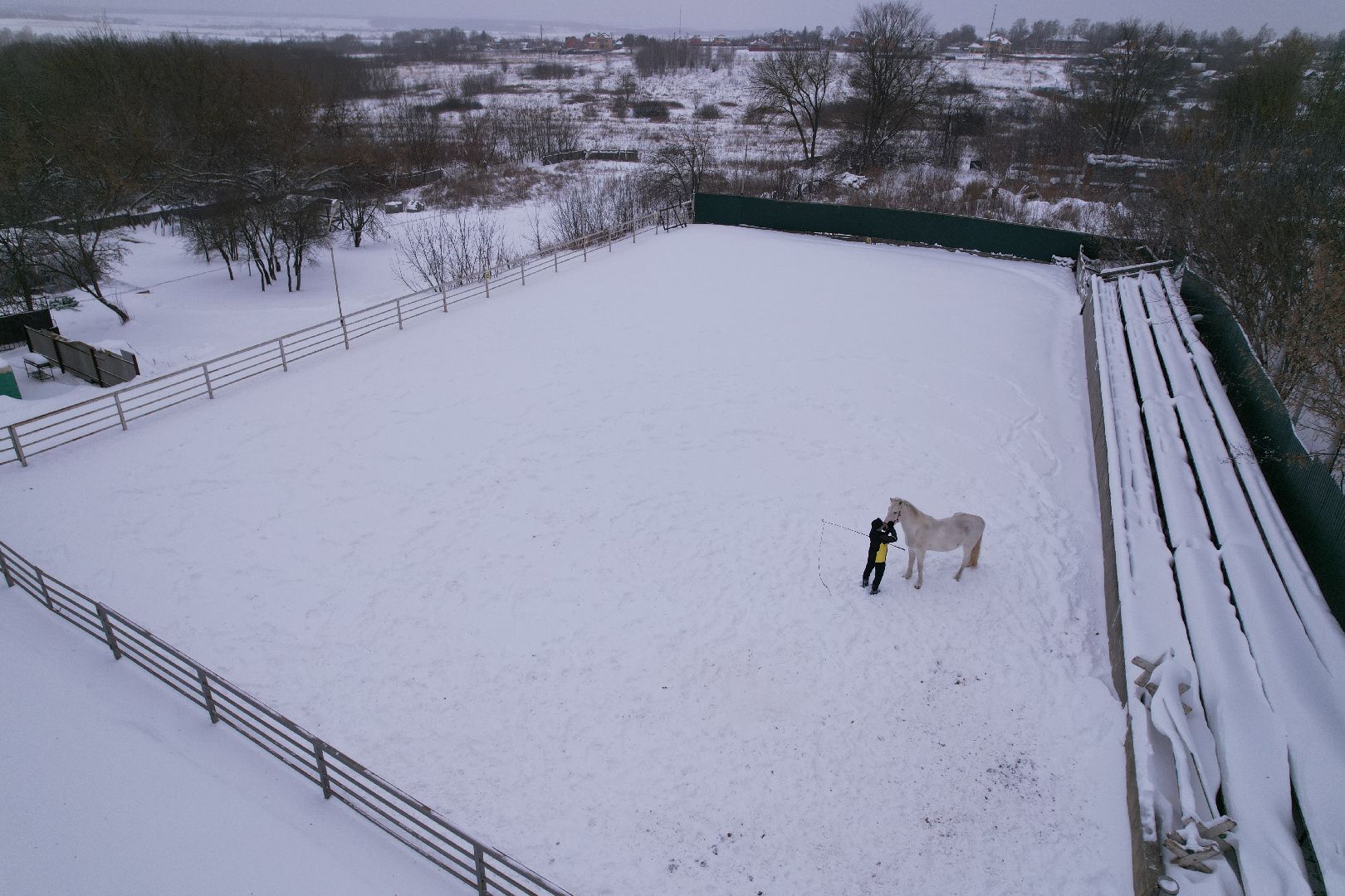 видео с коптера,