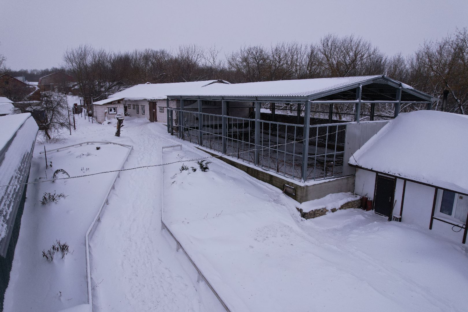 видео с коптера,