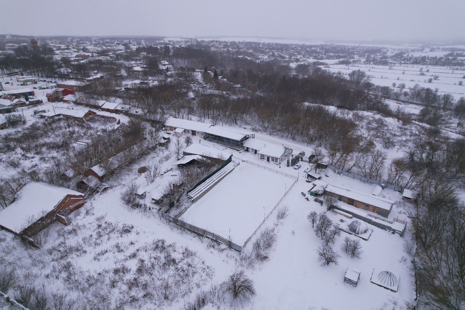 видео с коптера,