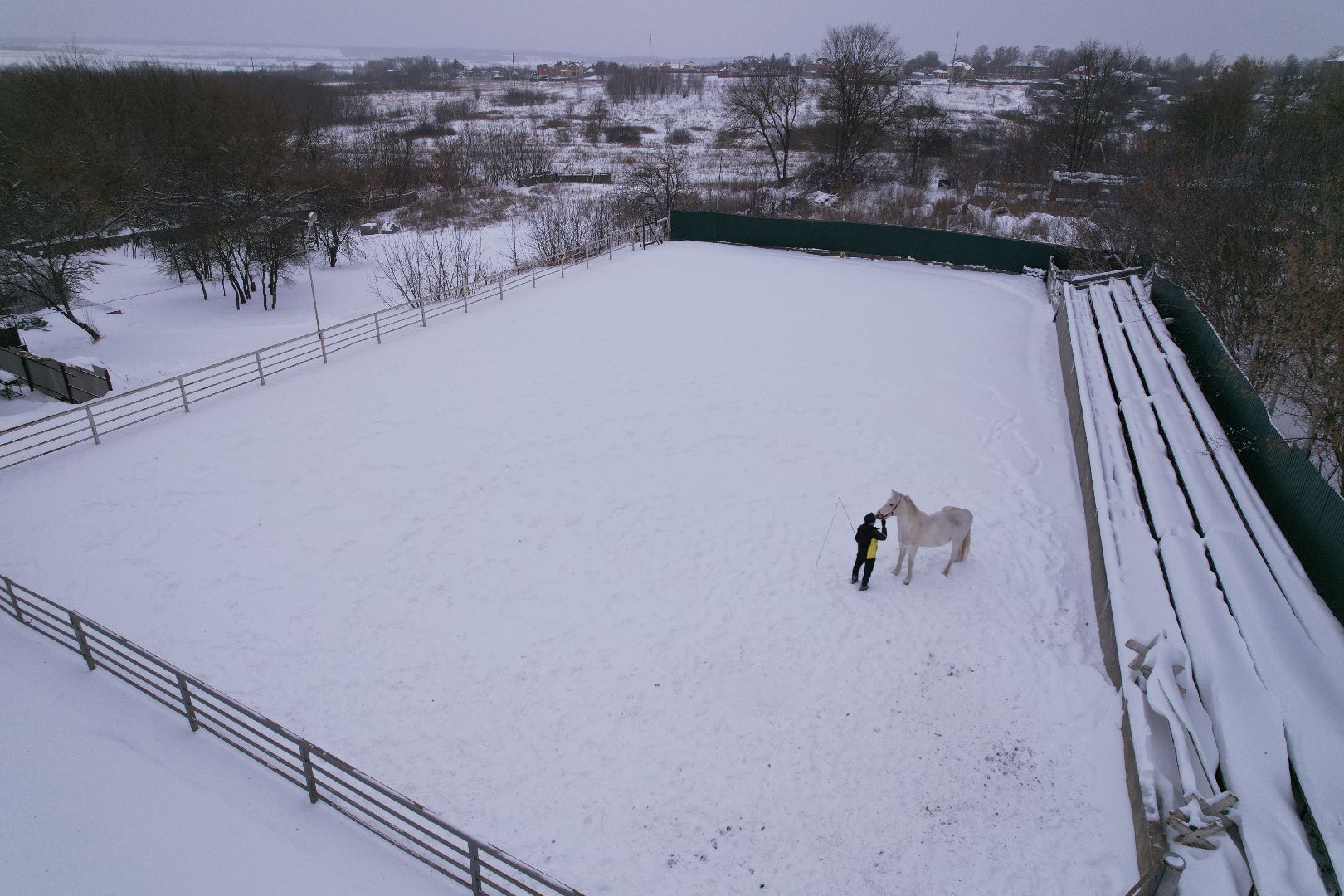 видео с коптера,