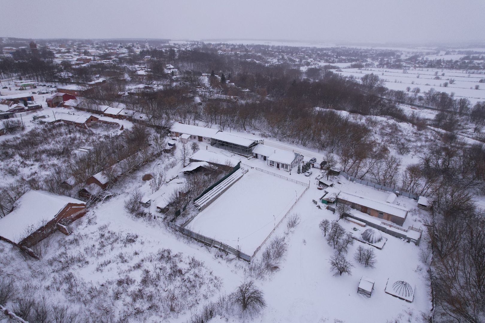 видео с коптера,