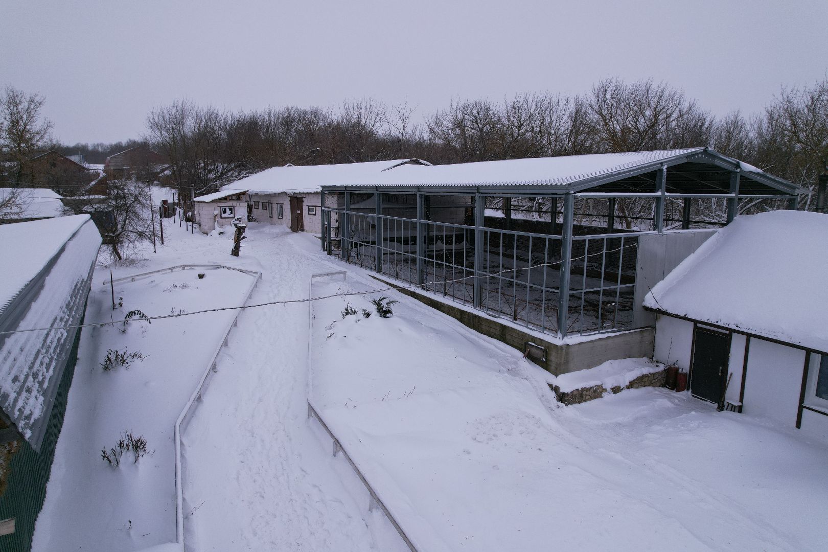 видео с коптера,