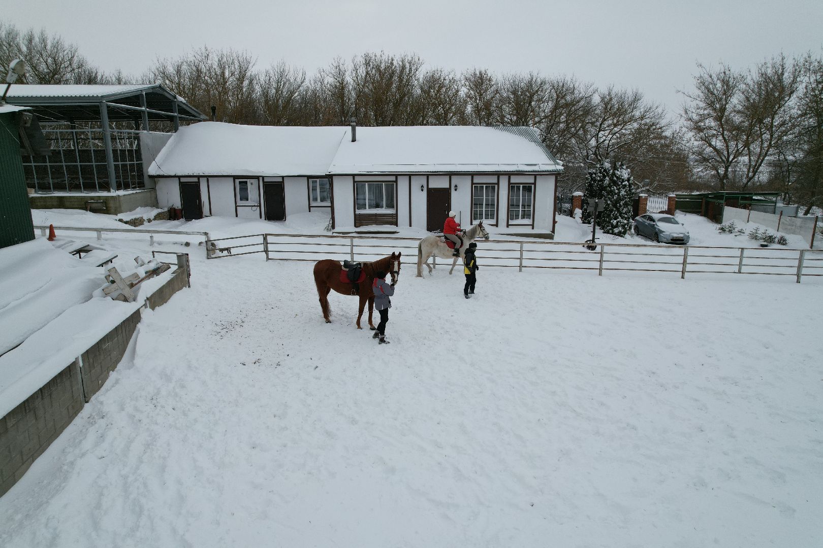видео с коптера,