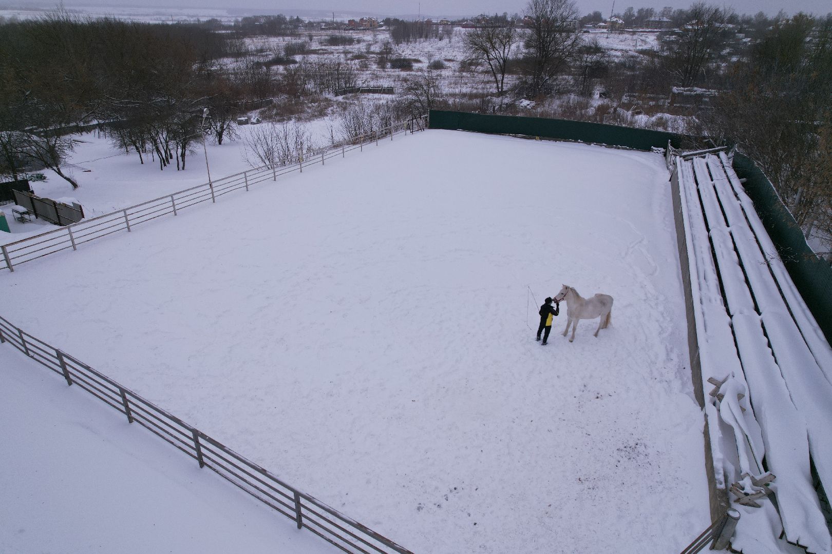 видео с коптера,