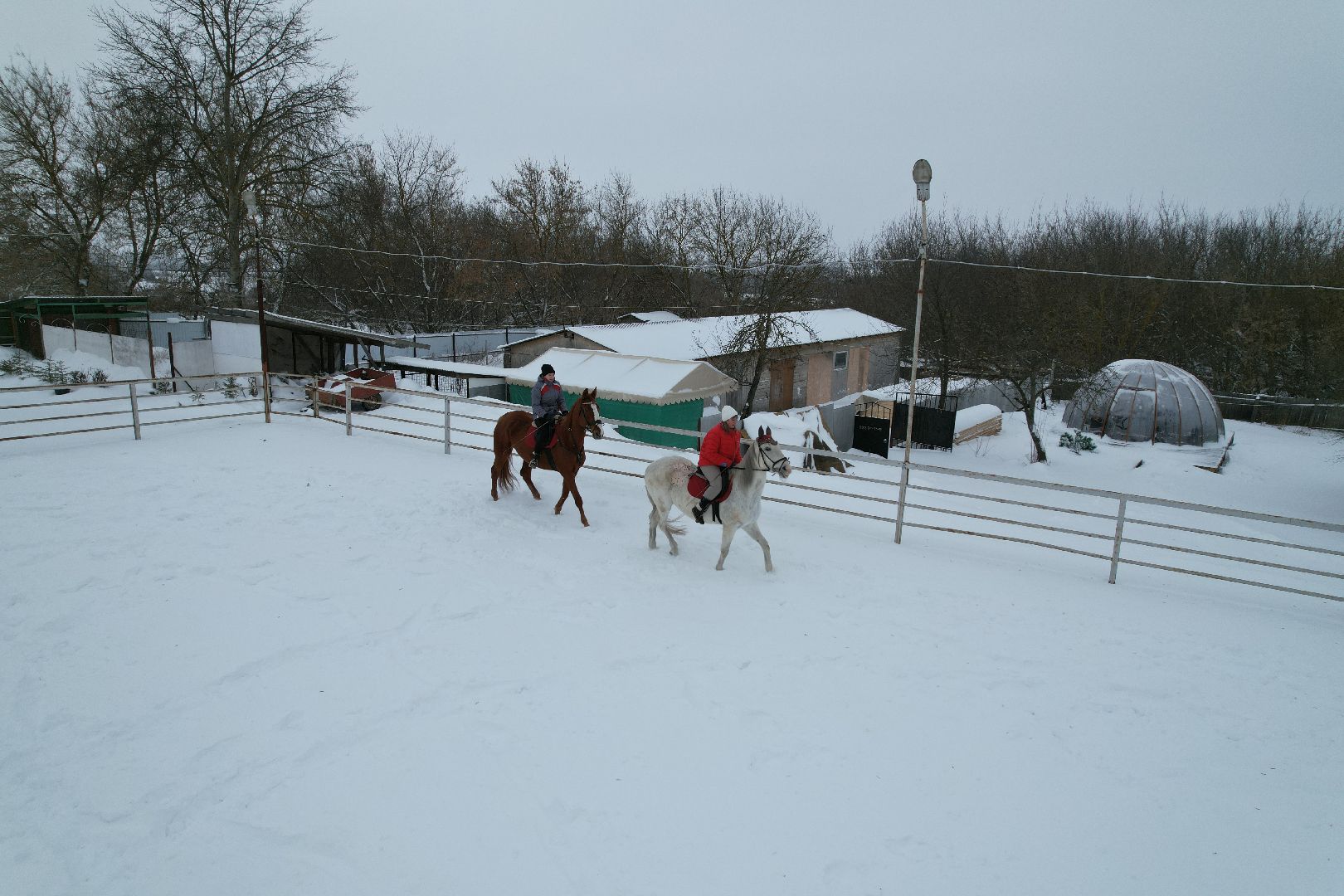 видео с коптера,