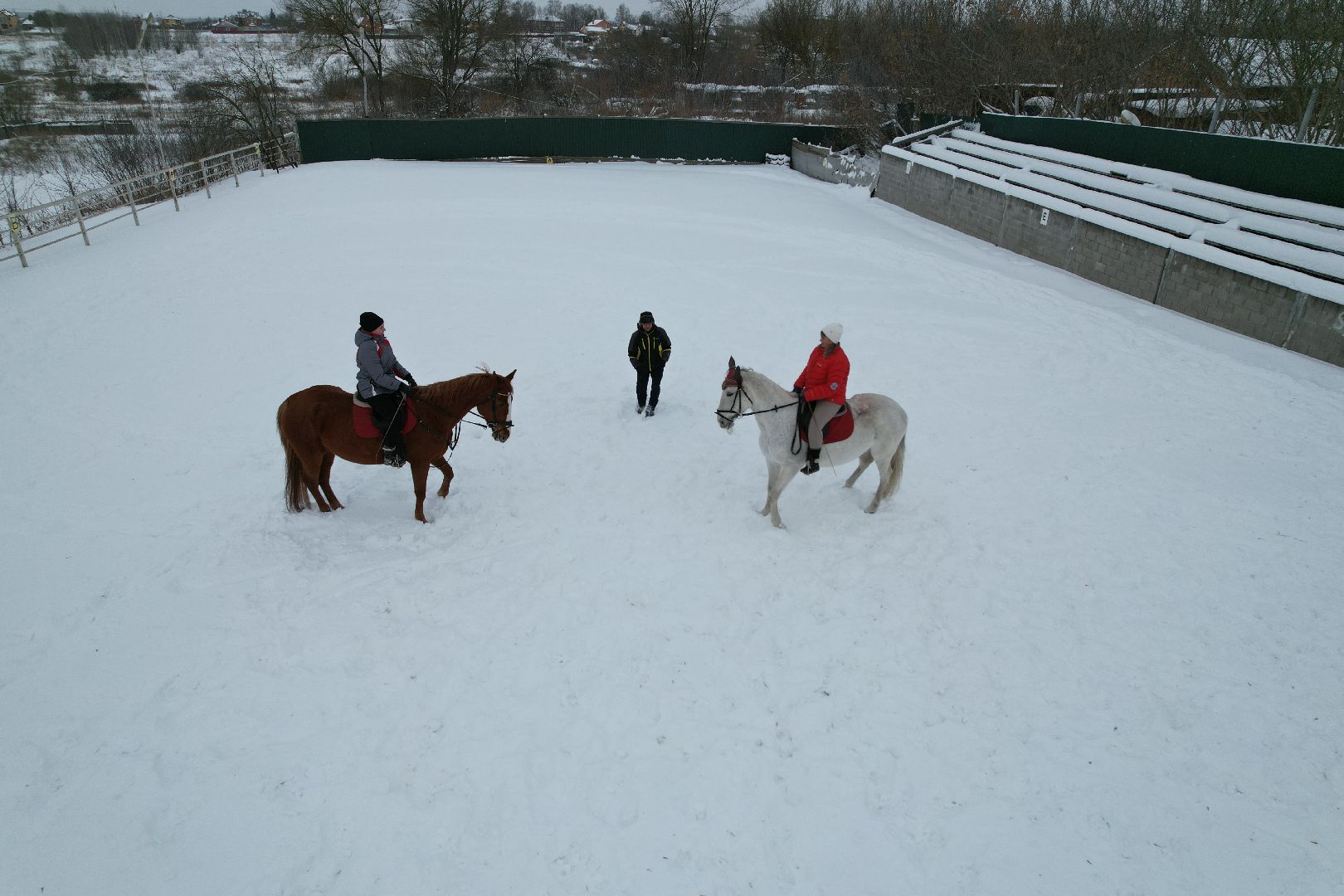 видео с коптера,