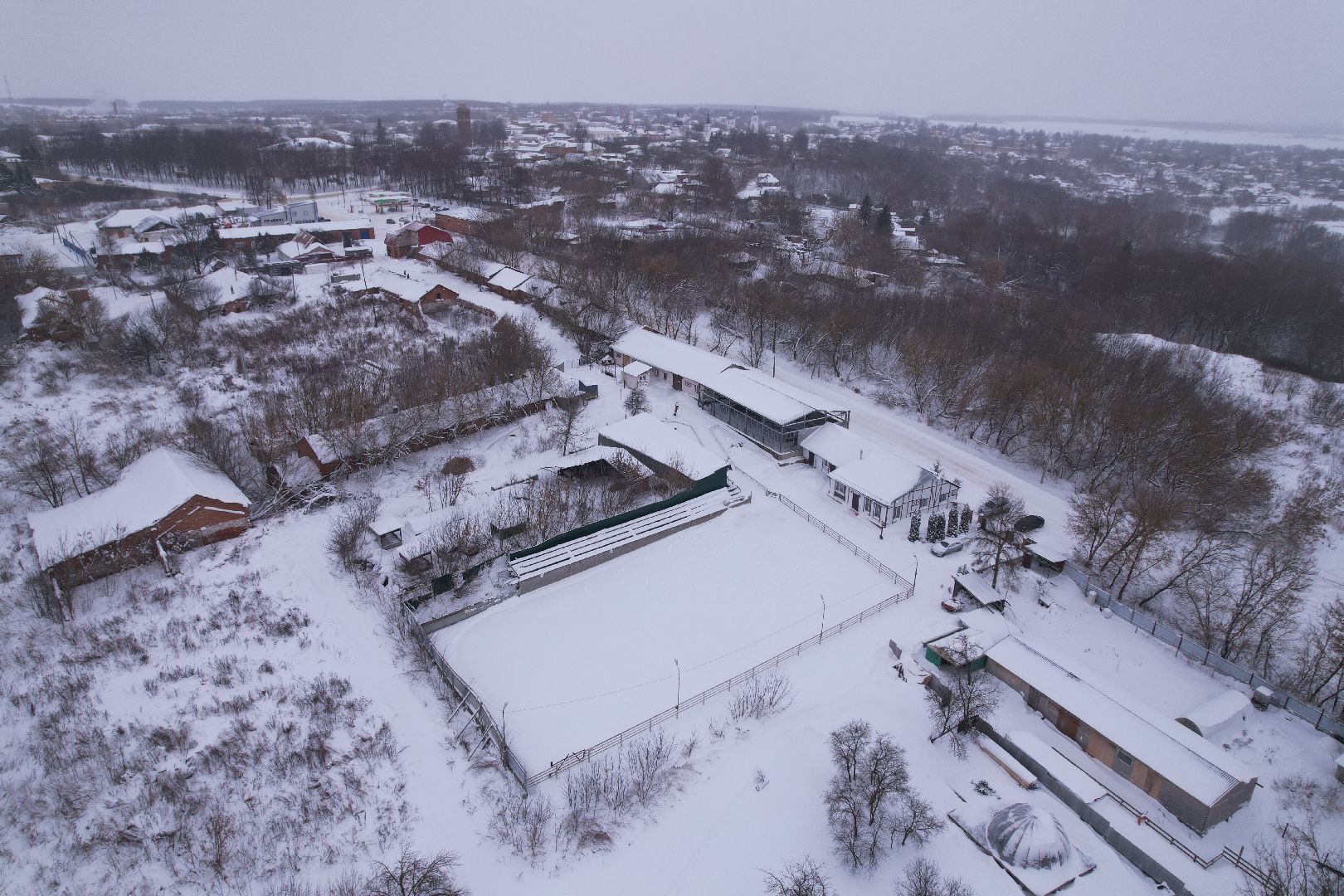 видео с коптера,