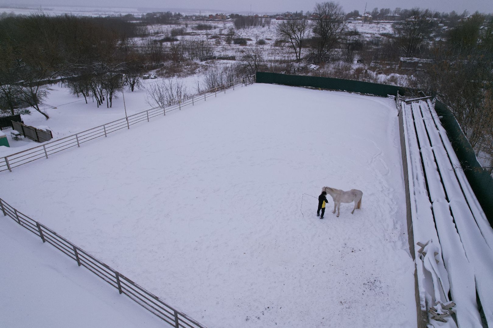 видео с коптера,