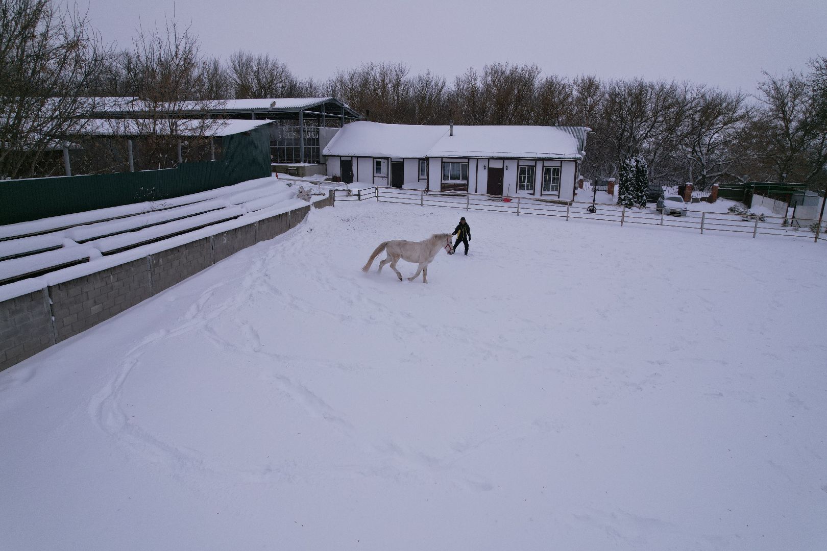 видео с коптера,
