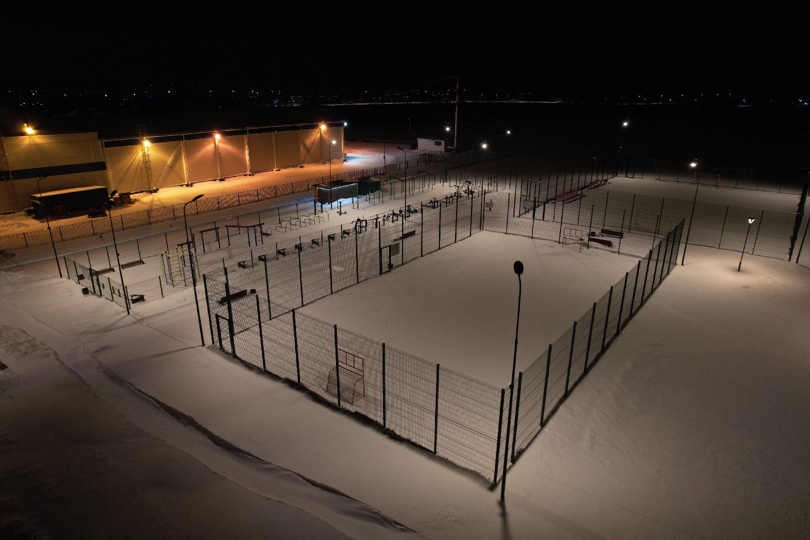 видео с коптера,