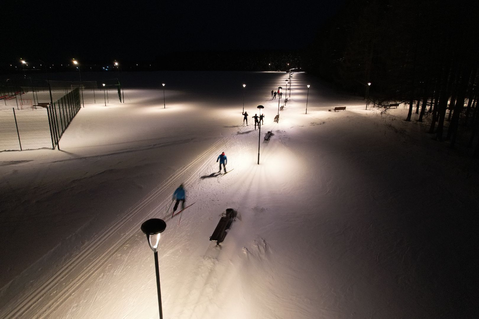 видео с коптера,