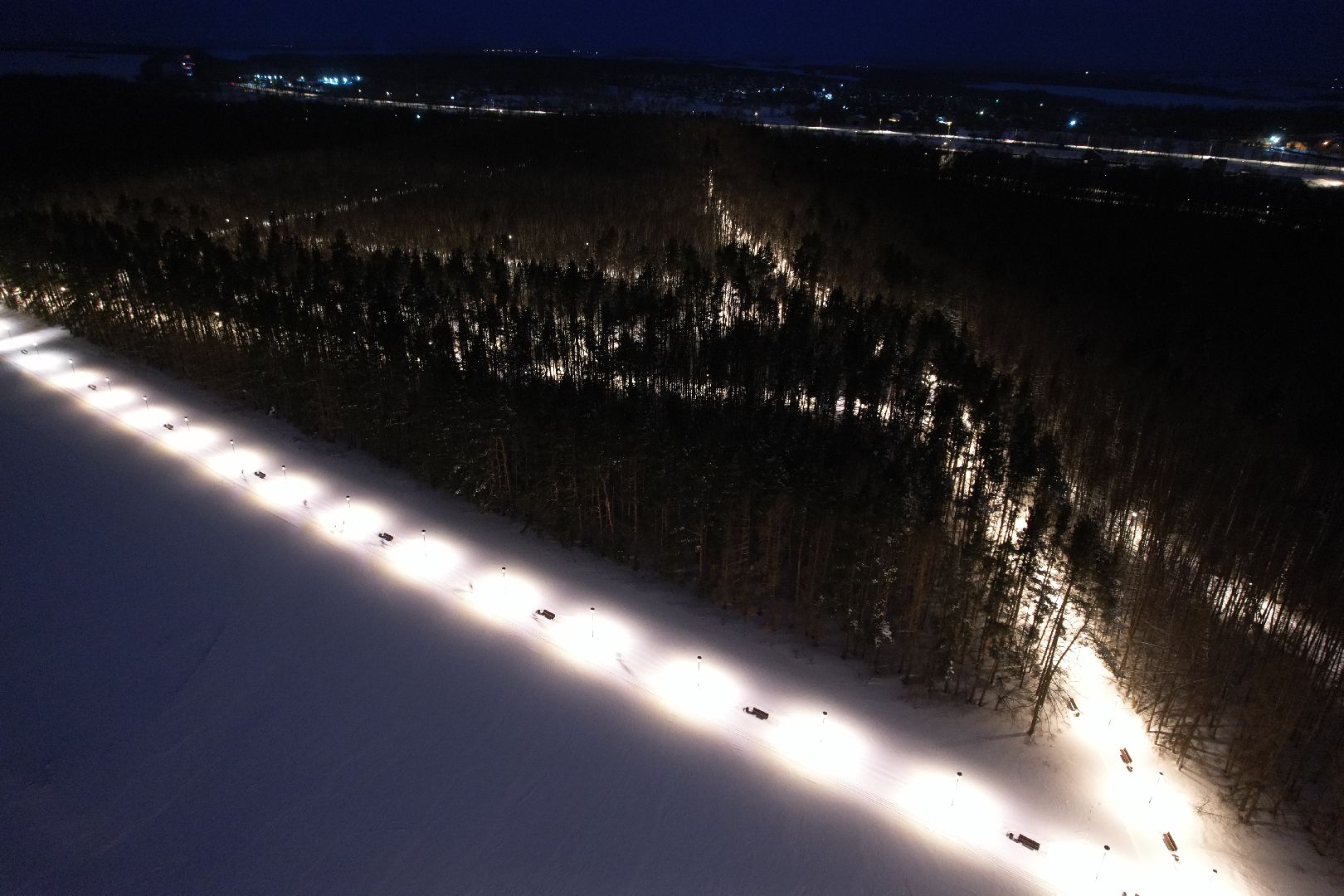 видео с коптера,