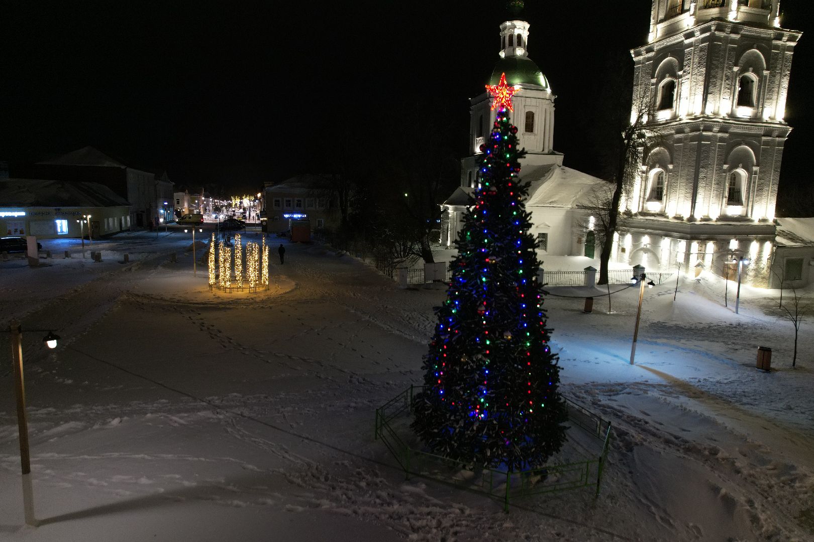 видео с коптера,