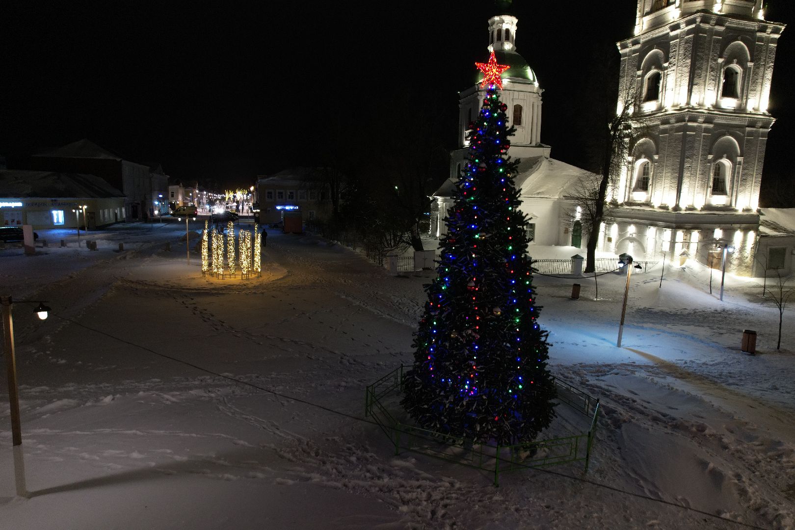видео с коптера,
